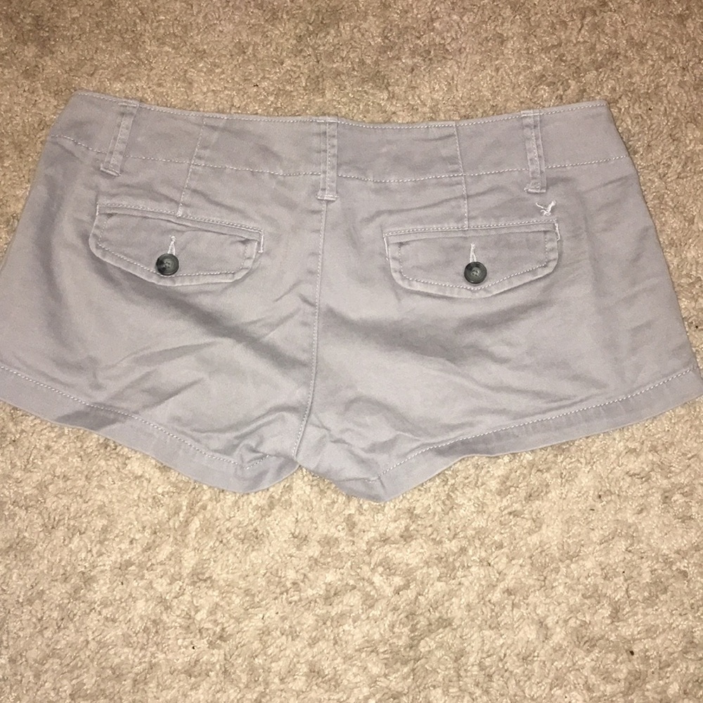 Gray American eagle shorts size 2